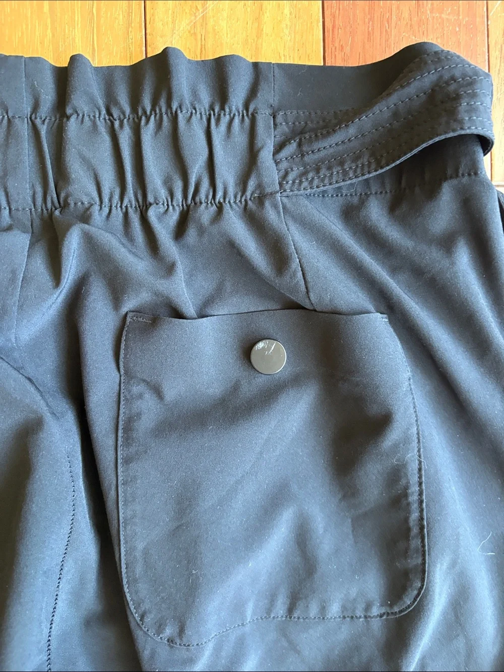Athleta Black Skyline Pants with Waist Tie - Picture 7 of 8